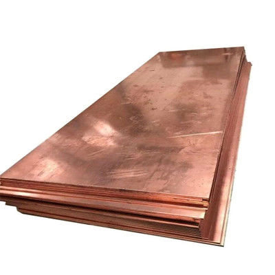 Warm verkaufte Rot reine 4x8 99,9% Kupferplatte C10700,C10100 Massive Kupferbleche für den Bau