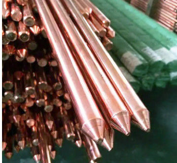 Hohe Leitfähigkeit Erdstäbe Kupfer Erdbar 0,1-50 mm oder individuelle Größe Für Erdungssystem