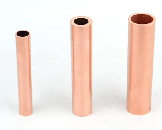 Export Warmverkauf Massives Kupferrohr C10200,T2,C1100 Kupfer gerade Rohr Verwendung für Klimaanlage